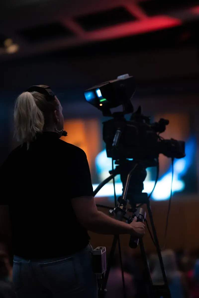 Multi-camera studio recording